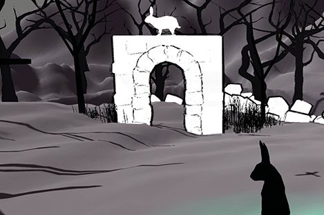 Hidden wood illustration